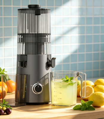 Fresh Smart HJ103 No-Fuss Slow Masticating Juicer ️ Geen voorbereiding, geen montage, geen filter, geen schrobben.