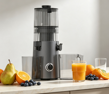 Fresh Smart HJ103 ColdPress Master Slow Masticating Juicer 135 mm breed schot, 200W motor, strainervrij
