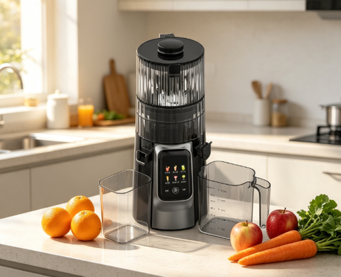Veelzijdige Slowjuicer HJ102D Ideaal Voor Thuis & Mini Juice Bar Gebruik