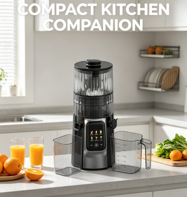 Touch Control Slow Masticating Juicer HJ102D, IJsjes & Smoothie Maker