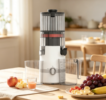 Fresh Smart HJ102B Langzaam Masticating Juicer — Gehele Fruit & Groente Extractor