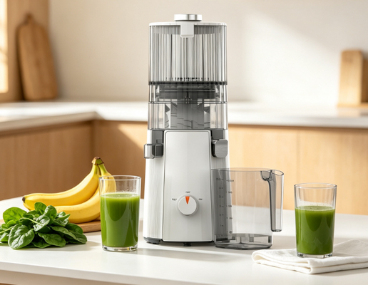 Fresh Smart HJ102A BPA-vrije langzame masticerende sapcentrifuge — 200W vermogen, 135mm invoertrechter voor hele appels
