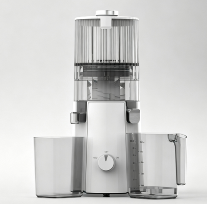 HJ102A Professionele Huishoudelijke Sapcentrifuge – 200W Koperen Motor, 135mm Brede Vulopening, 1000ml Sapbeker, 800ml Pulpbeker